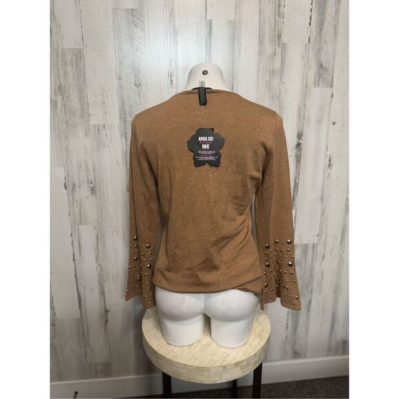 INC brown sweater - Picture 6 of 7